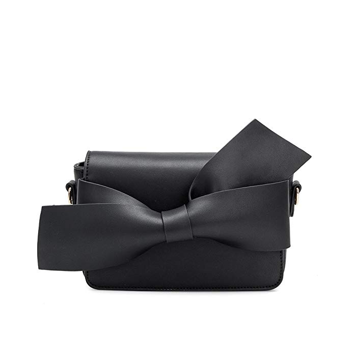 Melie Bianco Stylish Crossbody Strap Shoulder Bags For Women - Dior Bow Clutch Design - Luxury Vegan Leather