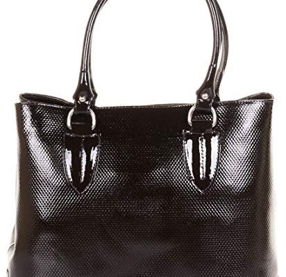 Italian Patent Leather Hand Made Large Multi Compartment Tote Grab Bag Handbag or Shoulderbag. Includes a Branded Protective Storage Bag Review