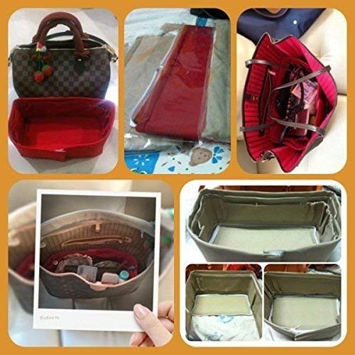 Base Shaper Organizer Speedy 35 , LV Speedy 35, Bag Organizer Insert Speedy RED Color