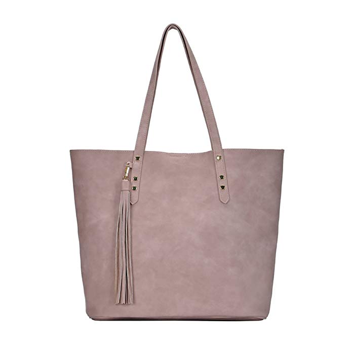 Miztique Everleigh Tote Handbag: Mauve BGT-48539 Mauve