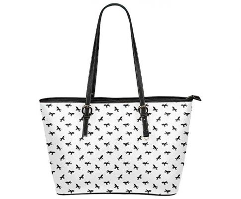 InterestPrint Custom Unicorn Pattern – White Leather Tote Bag Large Review