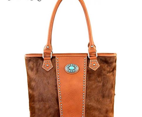 TR17-8317 Trinity Ranch Cowhide Collection Handbag Review