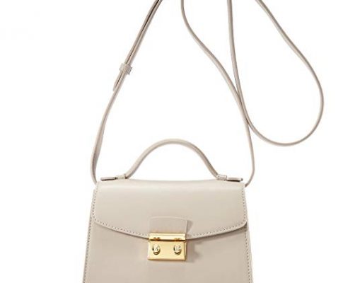 EMINI HOUSE Fashion Trapezoid Handbag with Hardware Lock Closure Women Handle Bag Review