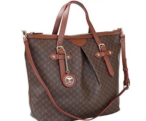 Leather Accents Shoulder Handbag Large Review