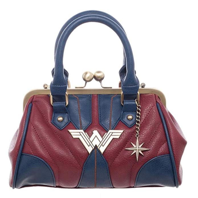 DC Comics Wonder Woman Costume Inspired Top Handle Handbag