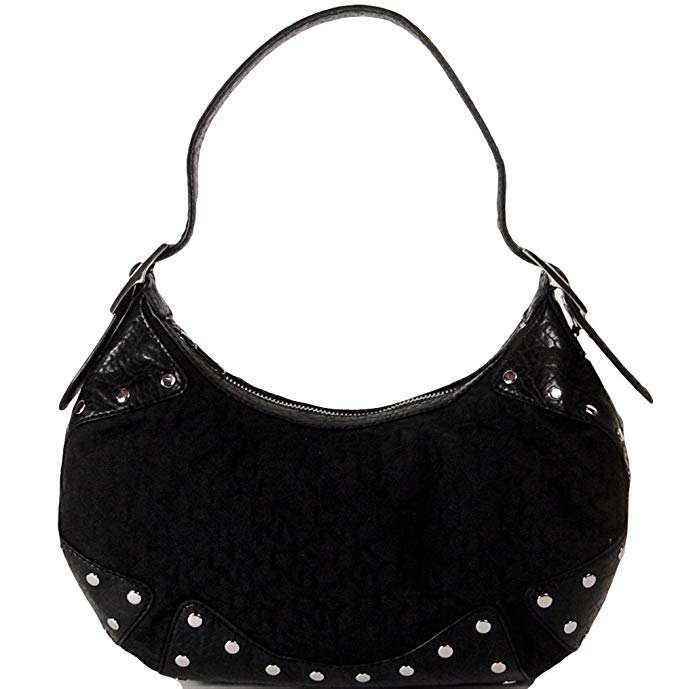 DKNY Hobo Bag Studs Hobo Bag Black