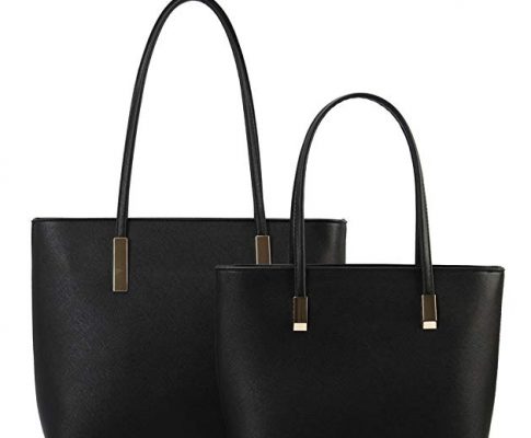 2Pcs Set New Fashion Designed Handbag Women’s Leather Top Handle Hobo Tote Purse Should Bag Review