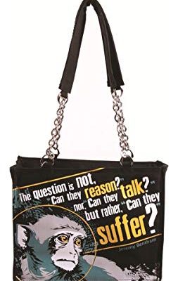 Calico Dragon Live Are Lost Animal Testing Prevention Vegan Tote Purse Black Review