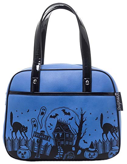 Sourpuss Haunted House Bowler Purse