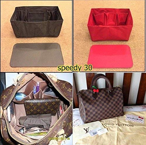 Base Shaper Organizer Speedy 30 LV, Bag Organizer Insert Speedy Red Color