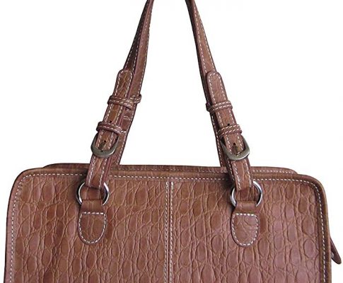 AmeriLeather Classy Belt Stitched Leather Satchel Review