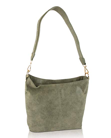 Steve Madden Bsawyer Stud Top Zip Shoulder Hobo Handbag