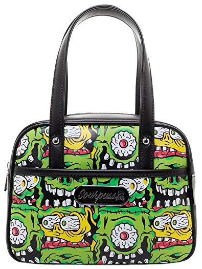 Sourpuss Fink Faces Mini Bowler Purse