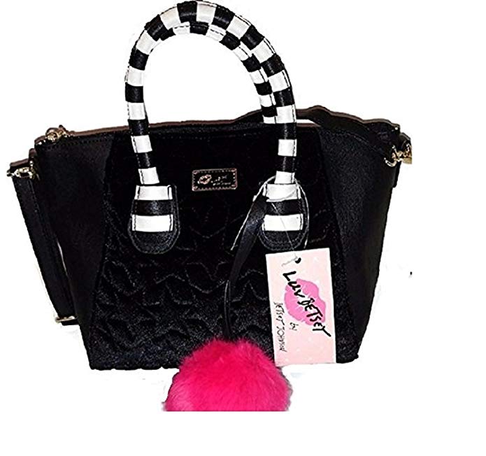 Luv Betsey Johnson Top Handle Satchel Handbag Crossbody