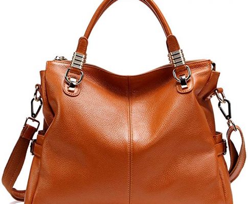 Women’s First Layer Cowhide Leather Hobo Tote purse Satchel Vintage Handbag/Shoulder Strap Review