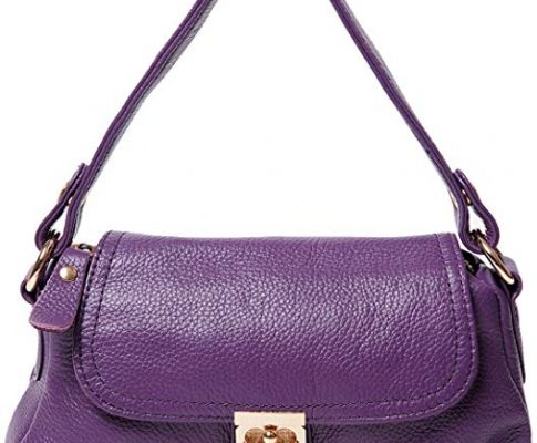 Hereby Kuer Ladies’ Leather Classic Style Soft Tote Top Handle Shoulder Bag Cross Body Handbag Review