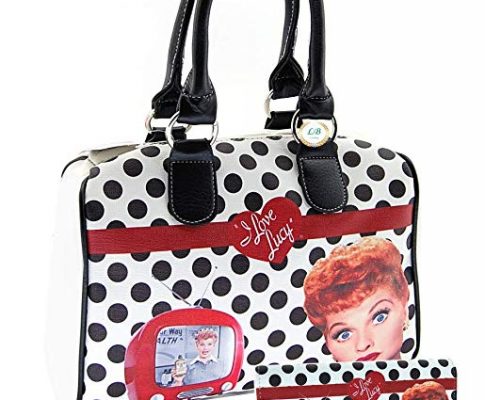 I Love Lucy LU8120 Polka Dot Satchel Handbag and Wallet Set Review