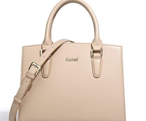 Kadell Elegant Women Handbags Leather Vintage Tote Satchel Shoulder Crossbody Bags Top Handle Purse Review