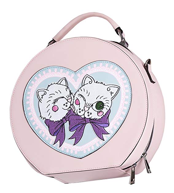 Hell Bunny Blossom Kitty Pink Bag