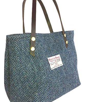 Harris Tweed ladies Runner Bag – Edinburgh Mist Herring Bone design hand made in Scotland Review