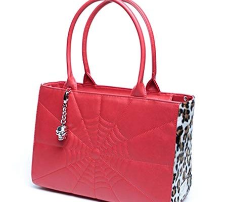 Elvira Lucky Me Tote Red Matte with Leopard Review