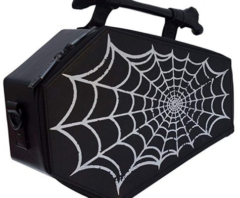 Spiderweb Coffin Purse Spider Web Casket Theme Handbag Kreepsville Halloween Review