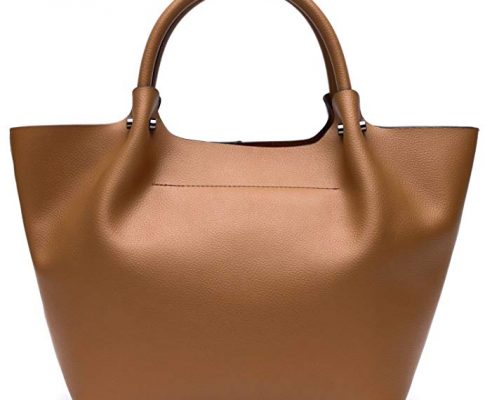 Tote Iswee Women Fashion Leather Handbag Top Handle Shoulder Bag Purse Dumpling Bag Review