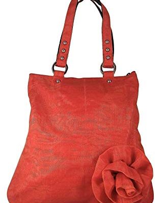 Smateria Women’s Cache Flower Lightweight Durable Tote Handbag Review