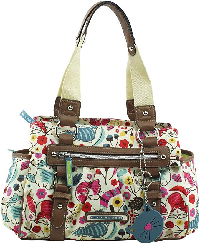 Lily Bloom Landon Triple Section Satchel Love cats