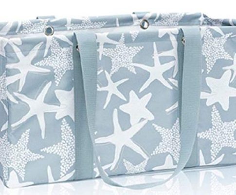 Thirty One Large Utility Tote in Starfish Splash – No Monogram – 3121 Review