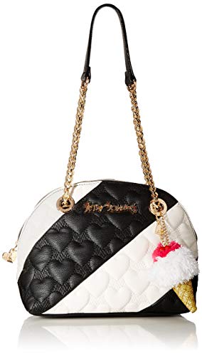 Betsey Johnson Split Decision Dome Satchel