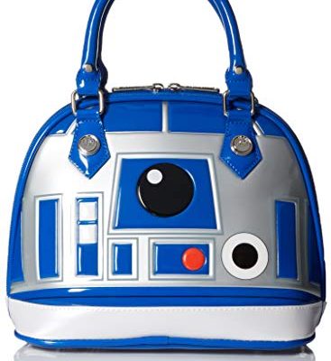 Loungefly Star Wars R2D2 Blue/White/Silver Patent Dome Bag Review