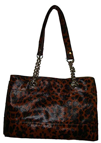 Mondani of New York Women's, Ellison Tote, Leopard Print