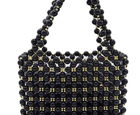 Miuco Women’s Vintage Style Pearl Tote Bags Evening Clutch Wedding Purse Review