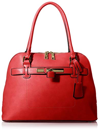 SOCIETY NEW YORK Women's Dome Bag, Red