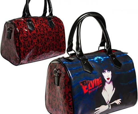 Elvira Red Glitter Purse Goth Chic Style Kreepsville Halloween Handbag Review