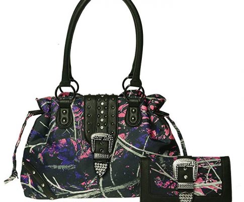 Muddy Girl Drawstring Bling Buckle Handbag and Wallet Review