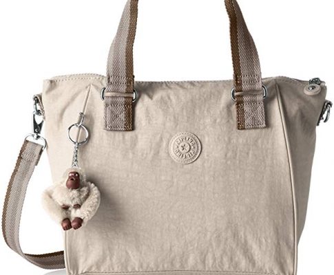 Kipling Women’s Amiel Top-Handle Bag Pastel Beige C Review