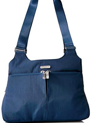 Baggallini Satchel Bag – Lightweight Roomy Purse with Zippered Interior and Exterior Pockets and Removable RFID Wristlet Review