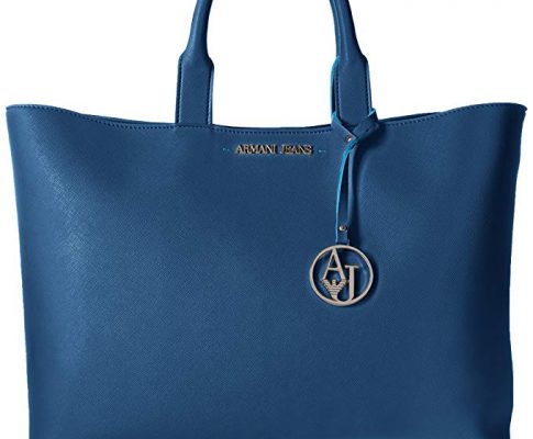 Armani Jeans Saffiano Color Trim Tote Review