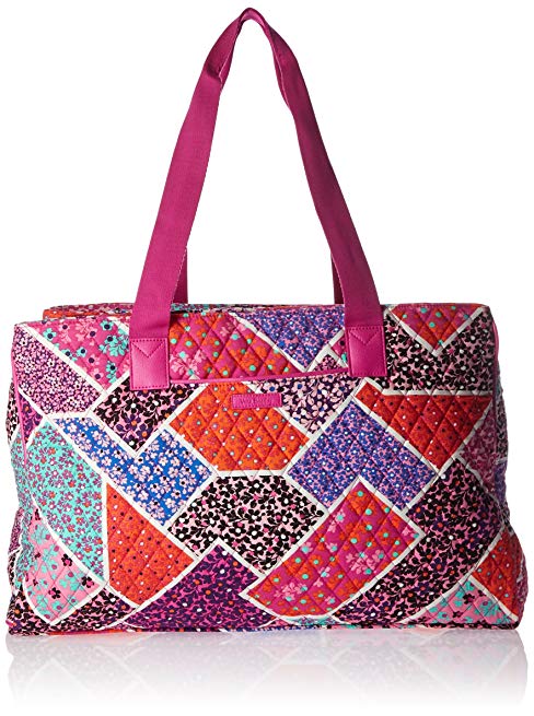 Vera Bradley Triple Compartment Travel Bag, Signature Cotton