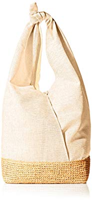 ale by Alessandra Women's Ipanema Linen and Raffia Tote