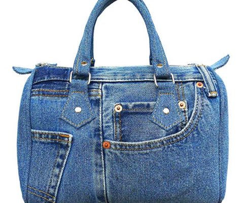 Bijoux De Ja Classic Blue Denim Jean Doctor Style Women Handbag (LL-04) Review