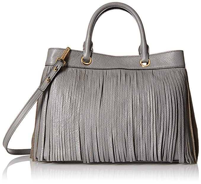 MILLY Essex Fringe Tote Convertible Top-Handle Bag